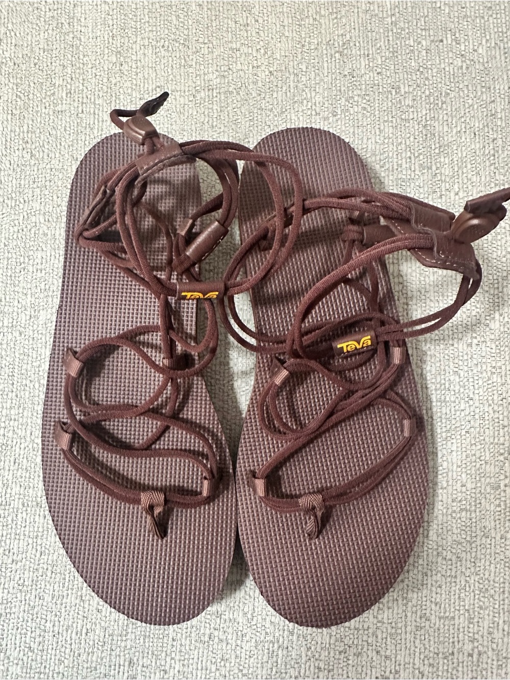 Teva Women's Brown Infinity Flatform Sandals